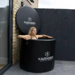 Ice Bath And Ice Chiller, Portable, With Thermo Lid And Cover, 400 L, Black, Kaizendren Ice Pro - Image 3