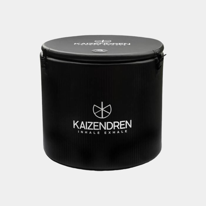 Ice Bath, Portable, With Thermo Lid And Cover, 400 L, Black, Kaizendren Ice Pro - Image 1