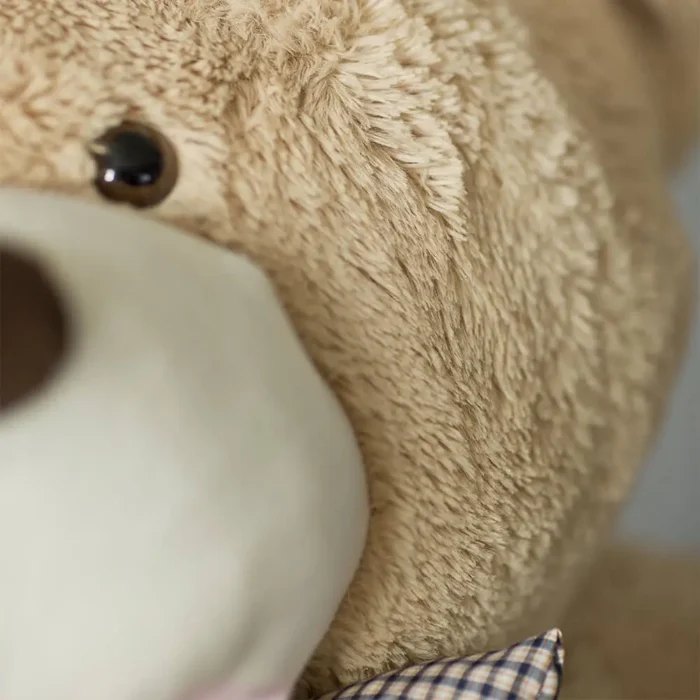 Big Plush Teddy Bear, Soft Toy, 130 Cm, 51 Inches, 4.3 Feet, Light Brown, Bobo - Image 5