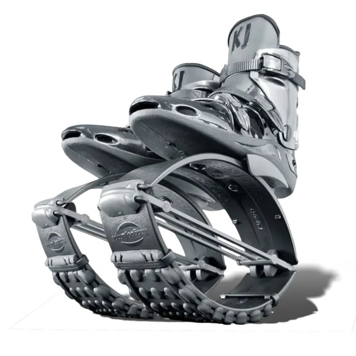 Jumping Shoes, Jump Boots, Kangoo Jumps, Black Grey, KJ XR3 - Image 1
